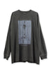 【PRE-ORDER】ELECTRONICS COMPANY CYCLE LONG SLEEVE TEE -CHARCOAL-