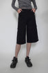 DRAWSTRING-EYELET HALF PANTS
