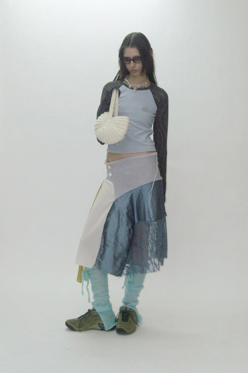 Merbeau × Cycle HANDMADE PLAYGROUND SKIRT *Last1