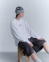 nyke × MINE × Cycle THROW UP LONG SLEEVE TEE -WHITE-