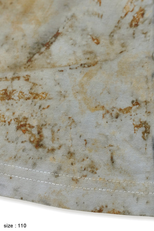 【KIDS】MISAKI USHIOZU × Cycle IRON RUST-DYEING TEE