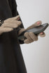 SPIRAL STAR KNIT GLOVES -BEIGE-