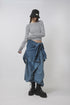SPELL WAVE RAGLAN LONG SLEEVE TEE -ASH GRAY × GRAY-