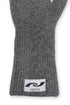 SPIRAL STAR KNIT GLOVES -CHARCOAL-