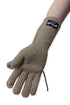 SPIRAL STAR KNIT GLOVES -BEIGE-
