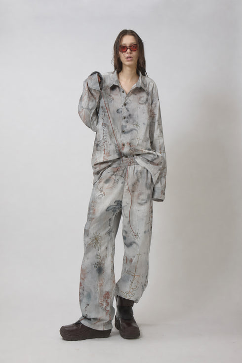 CERAGiGi × Cycle A GARDEN OF FORGOTTEN WONDER SHIRT -NIGHT-