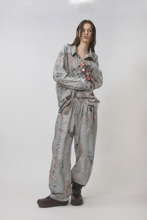 CERAGiGi × Cycle A GARDEN OF FORGOTTEN WONDER PANTS -NIGHT-