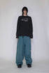 【RESTOCK】NYLON BUCKLE PANTS -TURQUOISE-
