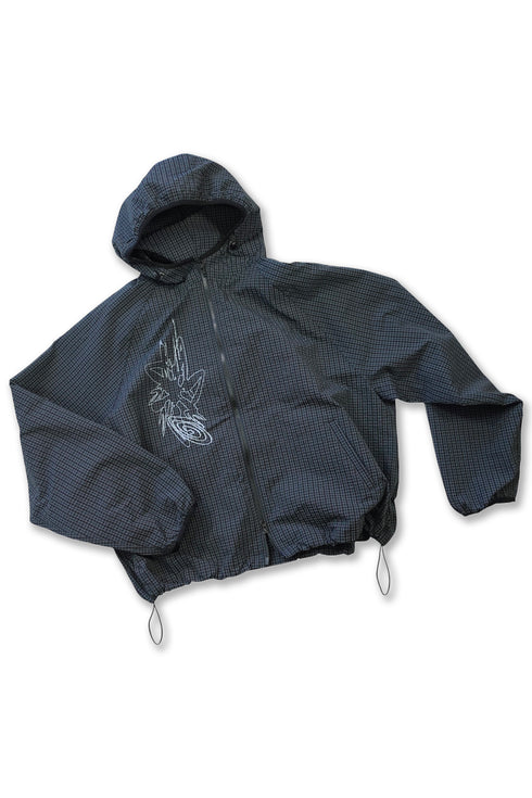 CIRCULATION WINDBREAKER -GREENISH NAVY-