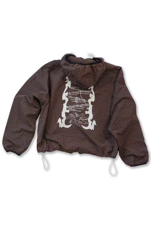 CIRCULATION WINDBREAKER -BROWN- *Last1