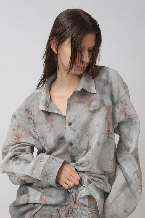 CERAGiGi × Cycle A GARDEN OF FORGOTTEN WONDER SHIRT -NIGHT-