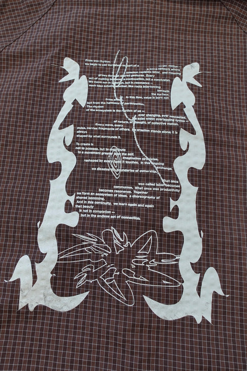 CIRCULATION WINDBREAKER -BROWN- *Last1