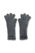 SPIRAL FLUFFY GLOVES -CHARCOAL- *Last1
