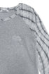 SPELL WAVE RAGLAN LONG SLEEVE TEE -ASH GRAY × GRAY-
