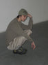 nyke × MINE × Cycle THROW UP LONG SLEEVE TEE -KHAKI-