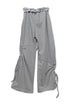 【RESTOCK】DRAWSTRING PANEL SWEAT PANTS -GRAY- *Last1