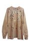 MISAKI USHIOZU × Cycle LONG SLEEVE TEE -SALMON-