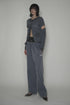 LOGO WASHED SWEAT PANTS -GRAYISH BLUE- *Last1