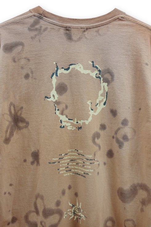 MISAKI USHIOZU × Cycle LONG SLEEVE TEE -SALMON-