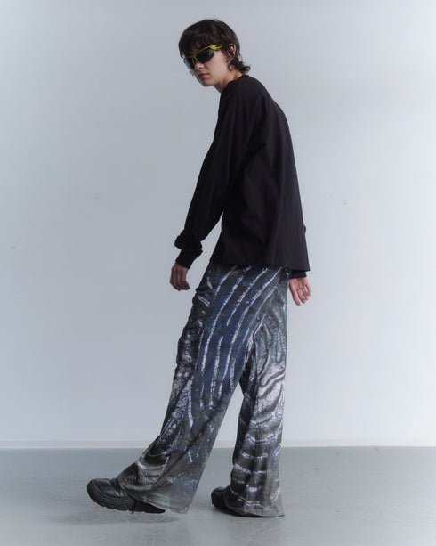 nyke × MINE × Cycle SPIRAL TAG LONG SLEEVE TEE -BLACK- *Last1