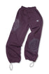 PAINTED SPIRAL SWEAT PANTS -BORDEAUX- *Last1