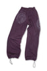 PAINTED SPIRAL SWEAT PANTS -BORDEAUX- *Last1