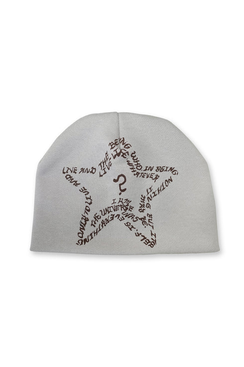 【PRE-ORDER】FEUERGOD × Cycle STAR BEANIE -LIGHT GRAY-