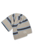 MULTI STRIPE KNIT MUFFLER -BEIGE MIX-