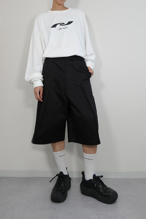 SPIRAL LOGO LONG SLEEVE TEE -OFF WHITE-