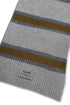 【PRE-ORDER】MULTI STRIPE KNIT MUFFLER -GRAY MIX-