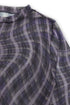 SPELL WAVE PLAID SECOND SKIN TOPS -PURPLE MIX-