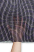 SPELL WAVE PLAID SECOND SKIN TOPS -PURPLE MIX-