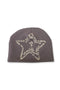 FEUERGOD × Cycle STAR BEANIE -BROWN- *Last1