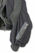 CIRCLE RIB WASHED MA-1 -CHARCOAL×KHAKI- *Last1