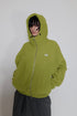 FINGER HOLE ZIP-UP BLOUSON -PISTACHIO- *Last1