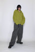FINGER HOLE ZIP-UP BLOUSON -PISTACHIO- *Last1