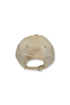 WASHED EMBROIDERY LOGO CAP -LIGHT BEIGE- *Last1