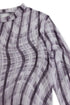 SPELL WAVE PLAID SECOND SKIN TOPS -LIGHT PURPLE MIX-
