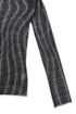 SPELL WAVE PLAID SECOND SKIN TOPS -DARK BROWN MIX-