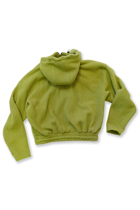 FINGER HOLE ZIP-UP BLOUSON -PISTACHIO- *Last1