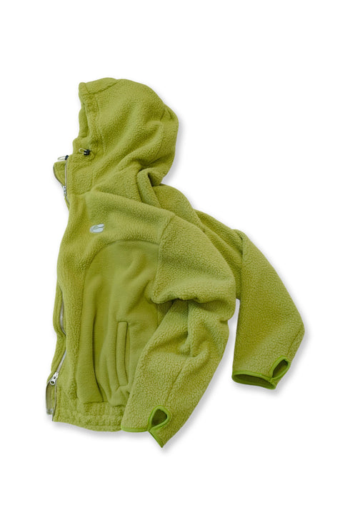 FINGER HOLE ZIP-UP BLOUSON -PISTACHIO- *Last1