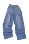 FADED LOGO SWEAT PANTS -BLUE-