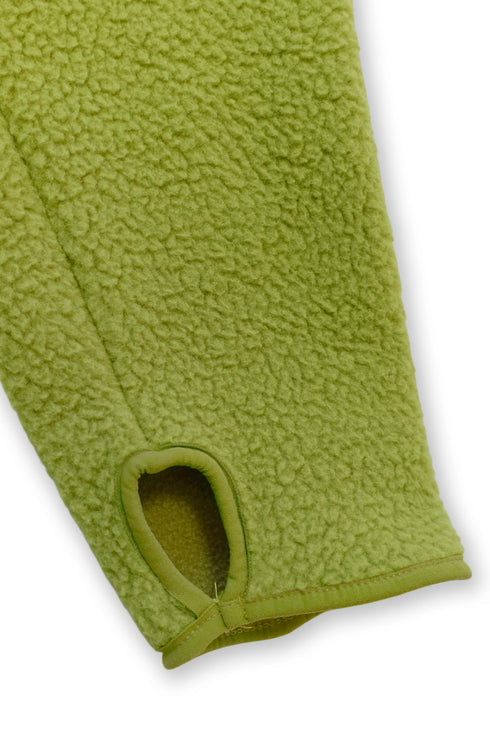 FINGER HOLE ZIP-UP BLOUSON -PISTACHIO- *Last1