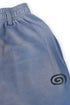 FADED LOGO SWEAT PANTS -BLUE-