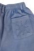 FADED LOGO SWEAT PANTS -BLUE-
