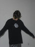 nyke × MINE × Cycle SPIRAL TAG LONG SLEEVE TEE -BLACK- *Last1