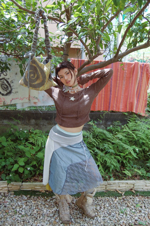 Merbeau × Cycle HANDMADE PLAYGROUND SKIRT *Last1