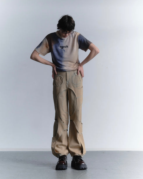 GOA TEE -TIEDYE PURPLE MIX-