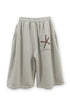【PRE-ORDER】FEUERGOD × Cycle STAR ZIP-UP HALF PANTS -BEIGE-