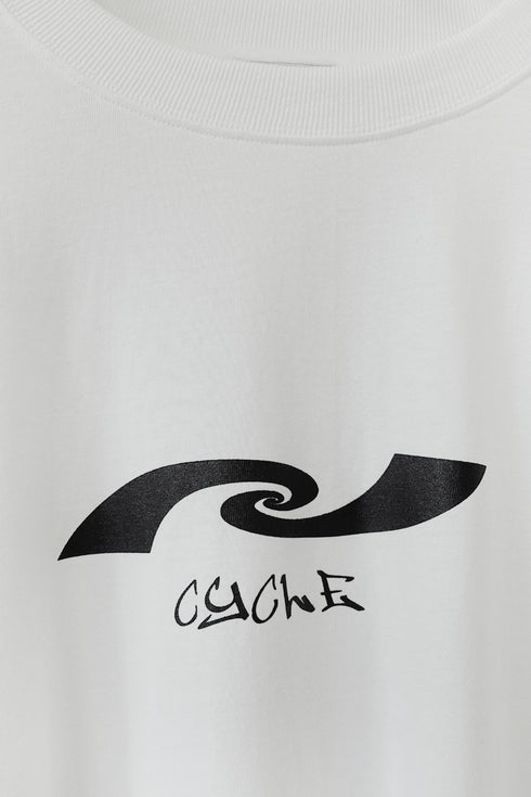 SPIRAL LOGO LONG SLEEVE TEE -OFF WHITE-
